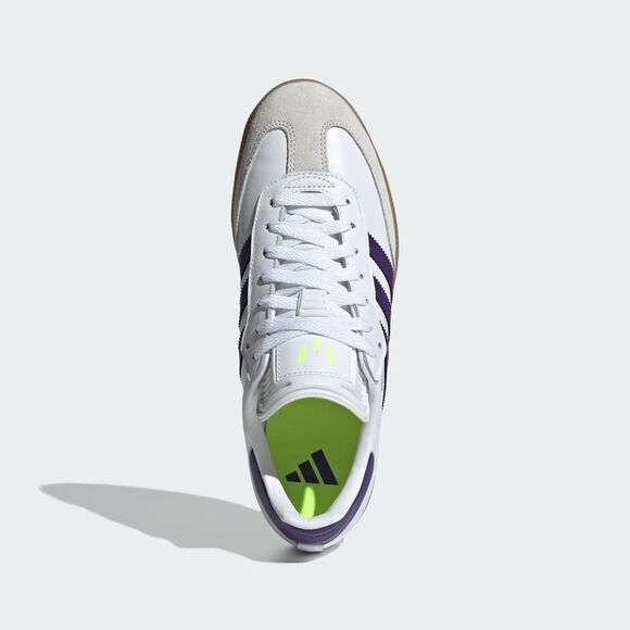 Adidas Samba Messi Indoor - Unisex Soccer Shoes White Purple IH8161 NEW - Picture 5 of 8